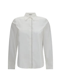 BRUNELLO CUCINELLI Brunello Cucinelli Women Stretch Cotton Poplin Shirt