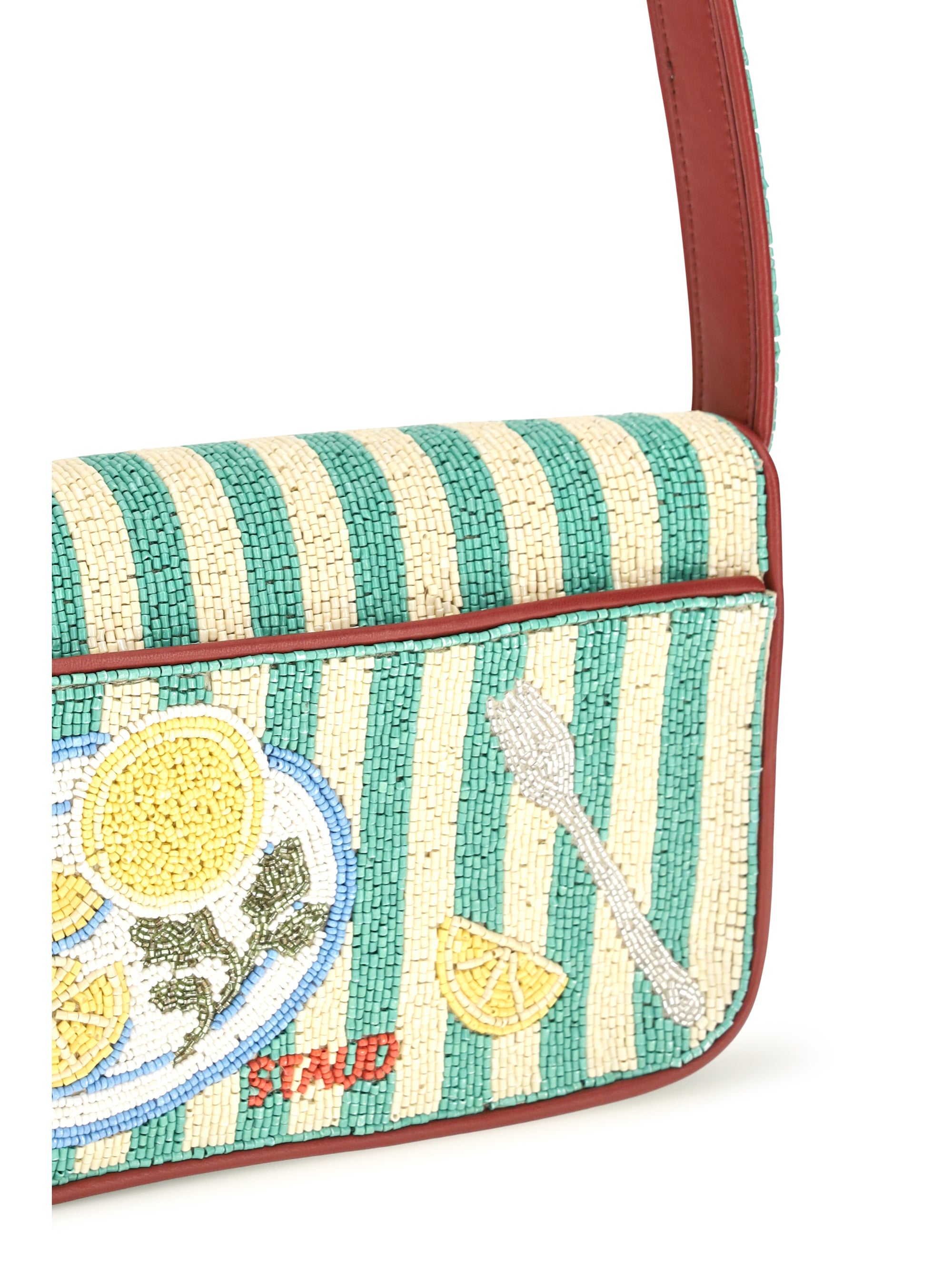 STAUD Staud Women Tommy Beaded Shoulder Bag