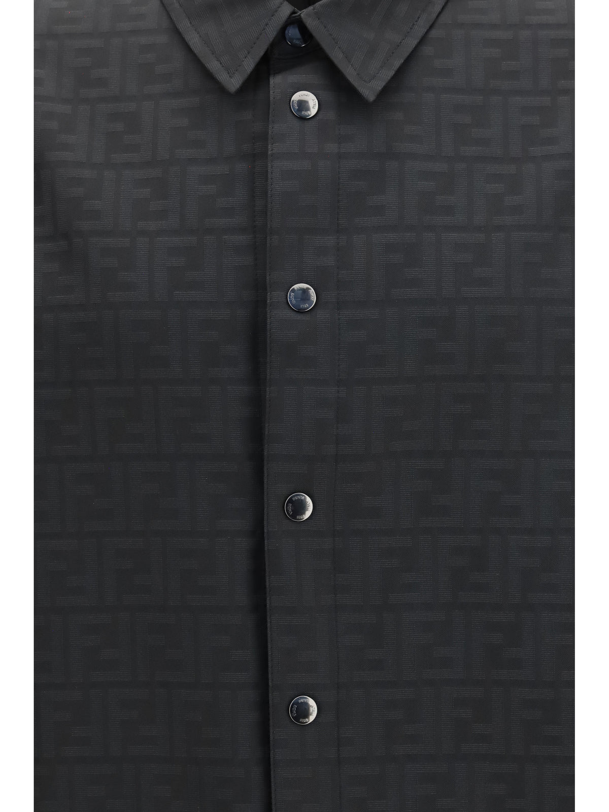FENDI Fendi Men Ff Jacquard Nylon Shirt