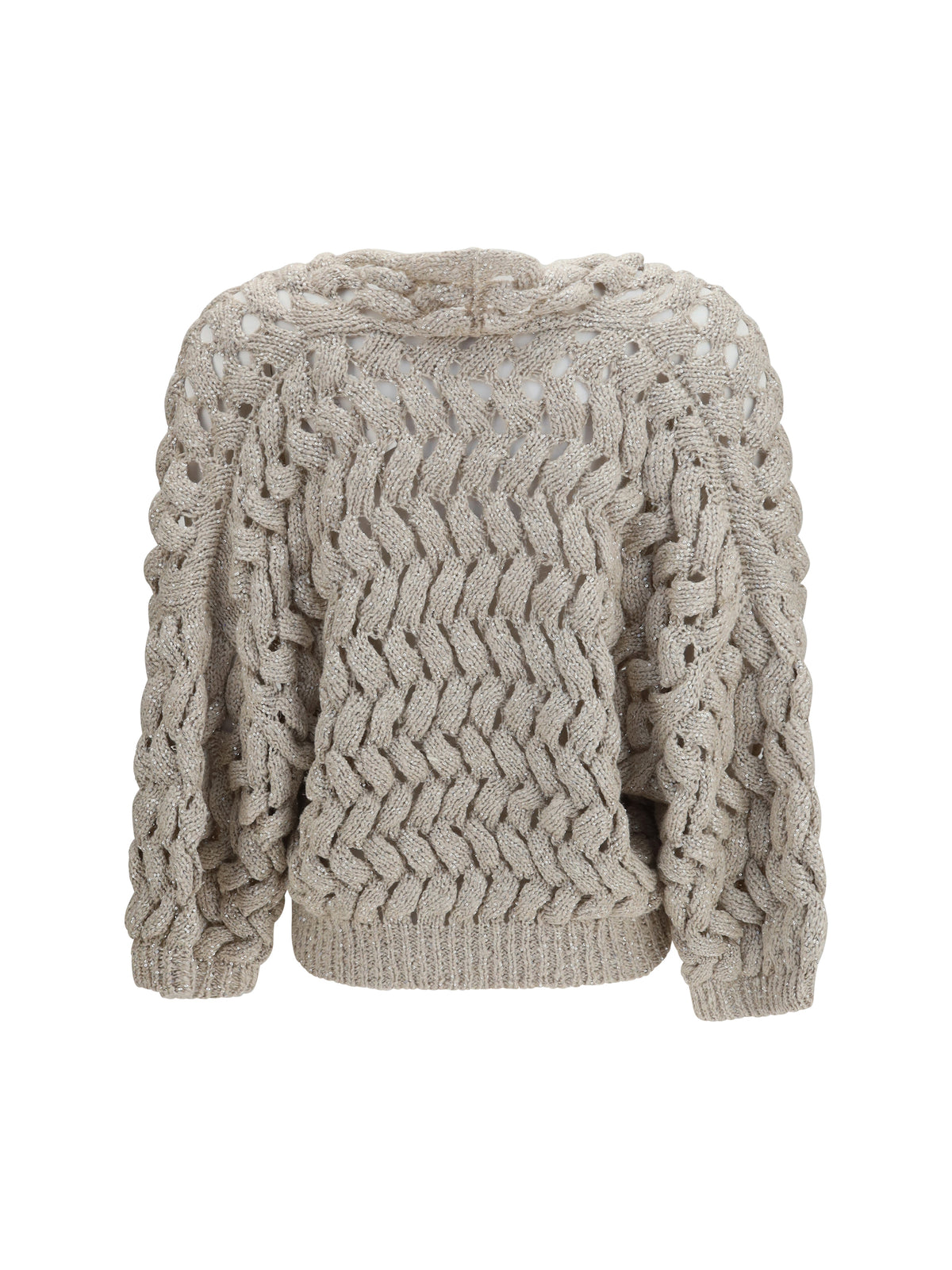 BRUNELLO CUCINELLI Brunello Cucinelli Women Openwork Sequin Cardigan
