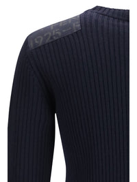 Fendi Men Ribbed Wool Sweater