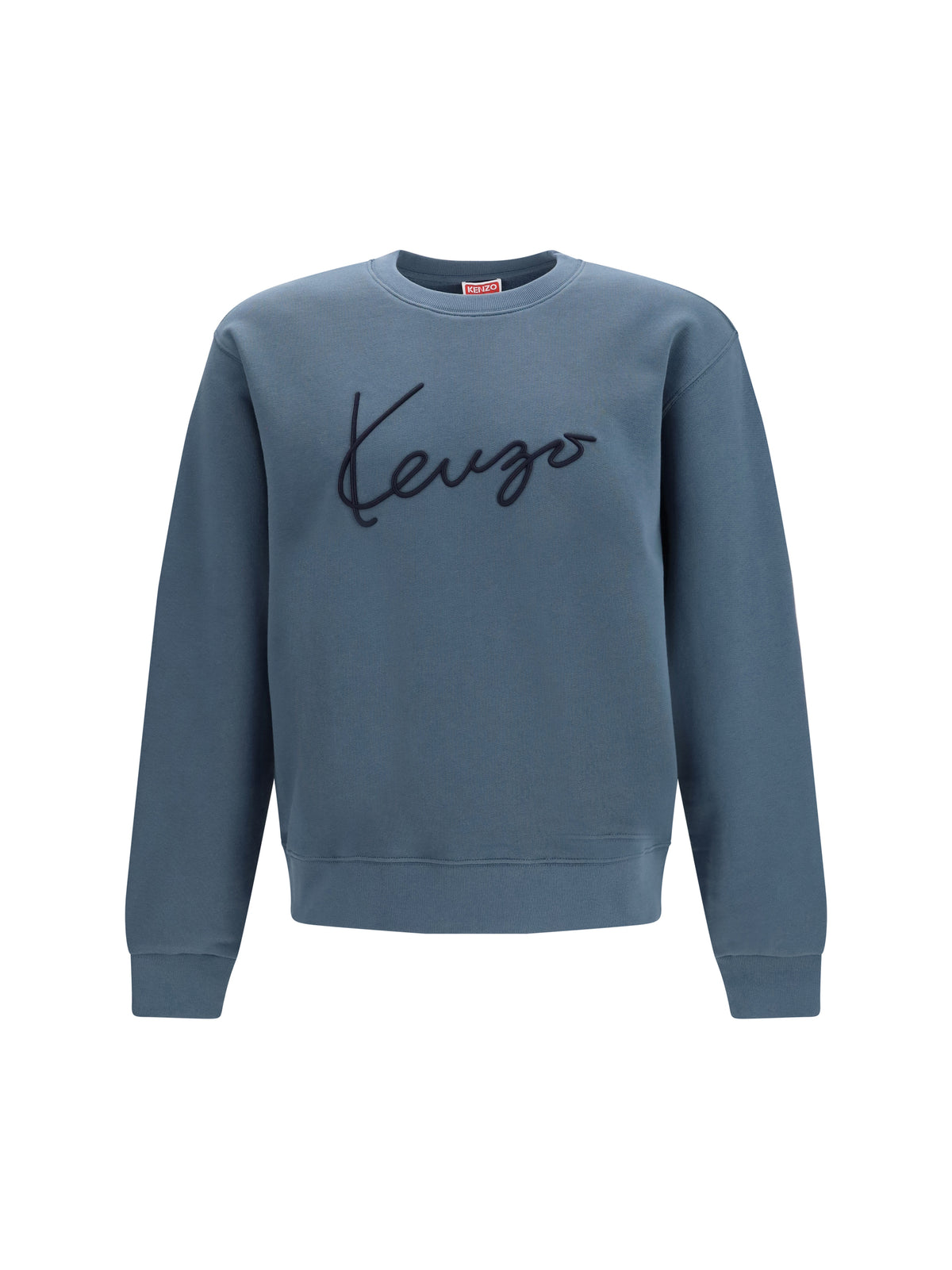 Kenzo Men Kenzo Signature Embroidered Cotton Sweatshirt