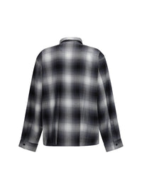 Amiri Men Oversized Flannel Shirt