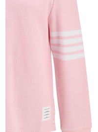 THOM BROWNE Thom Browne Men Piqué Long-Sleeve Polo