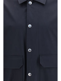 Brunello Cucinelli Men Silk And Wool Jacket