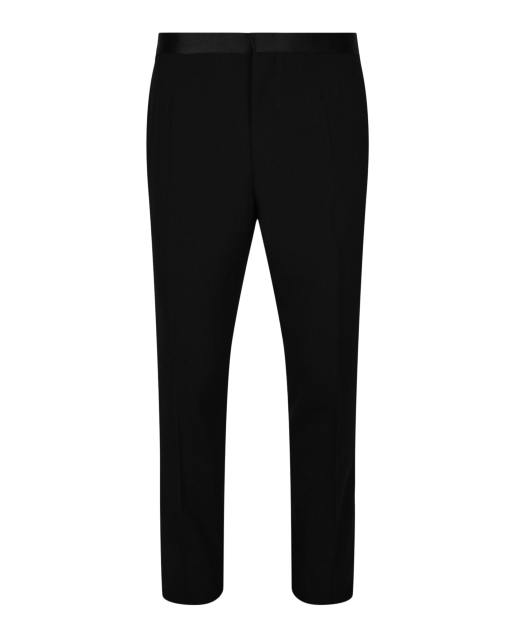 Versace Mens Embellished Panel Formal Pants 38 Black