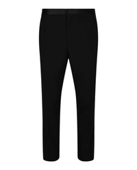Versace Mens Embellished Panel Formal Pants 38 Black