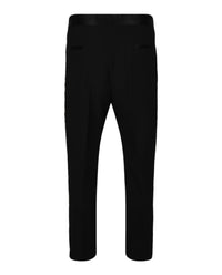 Versace Mens Embellished Panel Formal Pants
