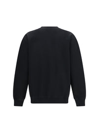 Balmain Men Vintage Embroidered Logo Sweatshirt