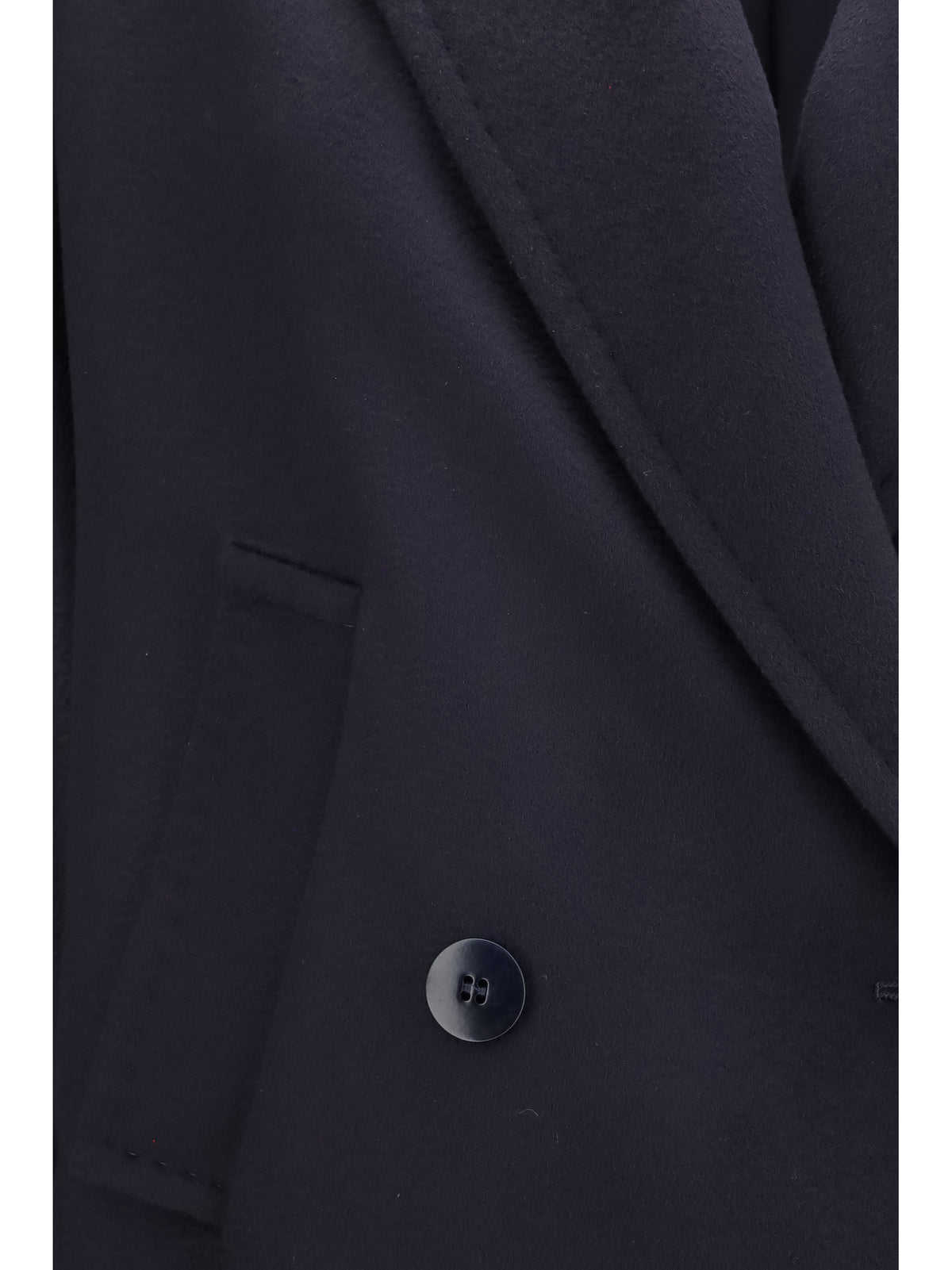 MAX MARA STUDIO Max Mara Studio Women Double Breasted Wool Drap Coat