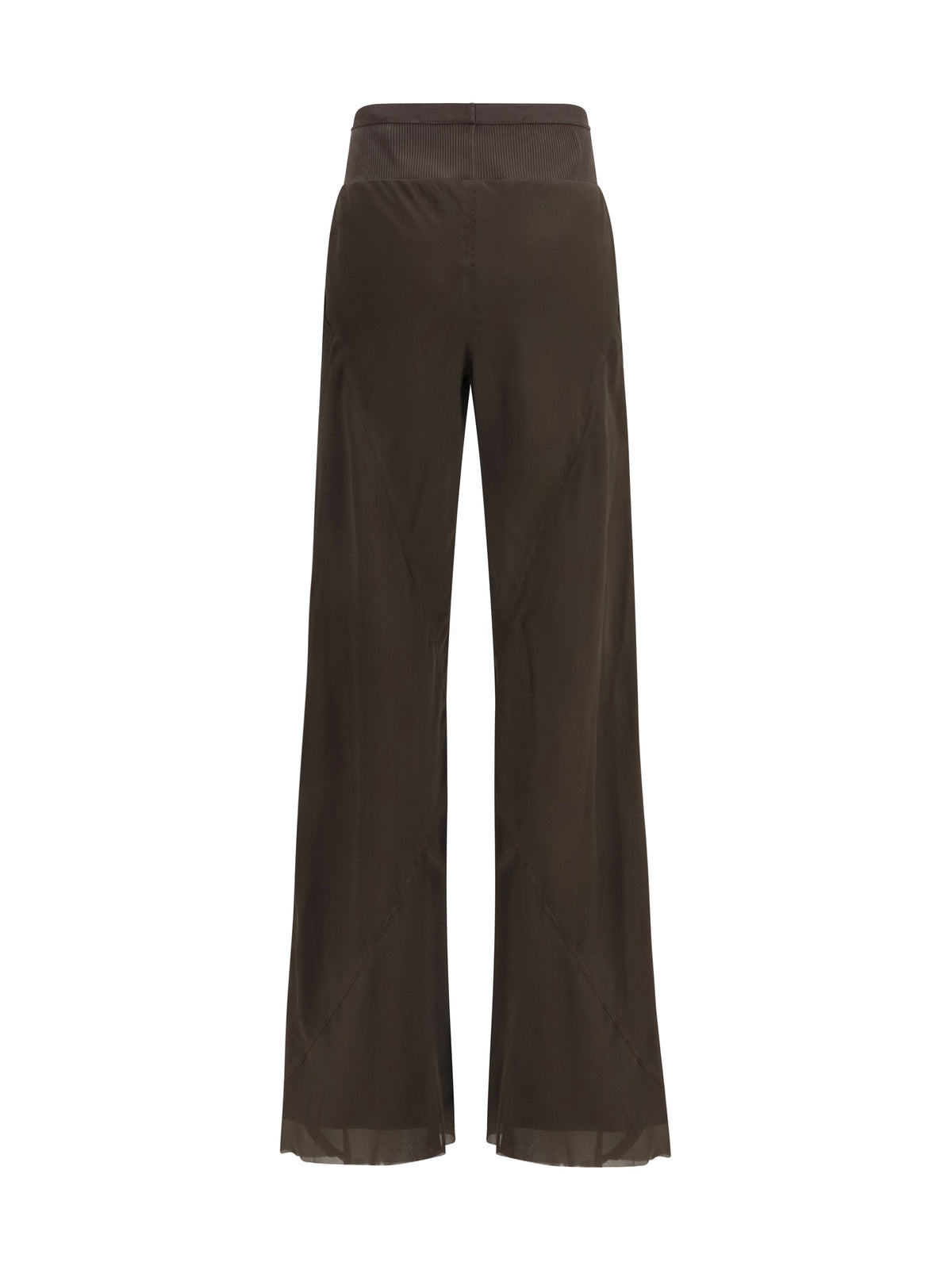 Rick Owens Women Bias Pants With A Bias-Cut