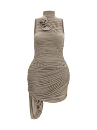 Magda Butrym Women Draped High-Neck Dress