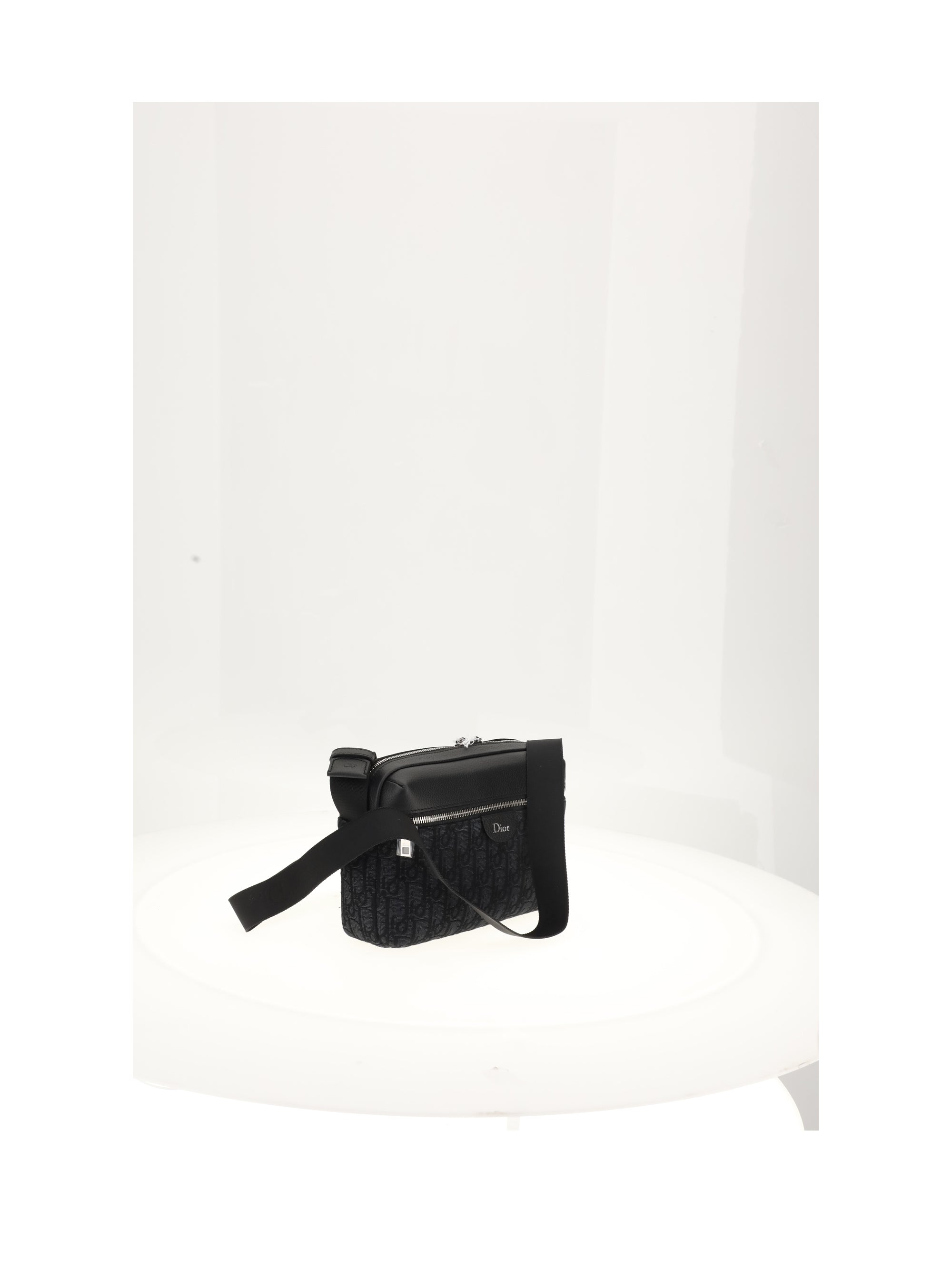 DIOR HOMME Dior Homme Men Zip Messanger Oblique