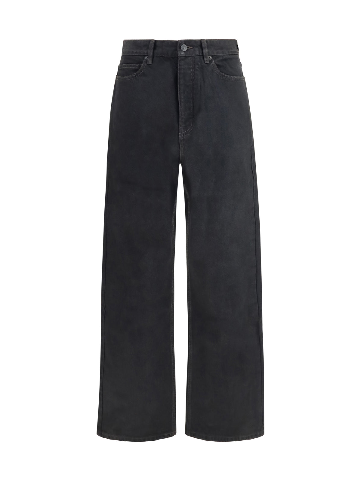 Balenciaga Men High-Rise Straight-Leg Jeans