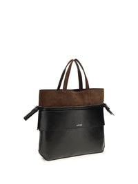 Loewe Men Small Switch Tote Bag In Calfskin