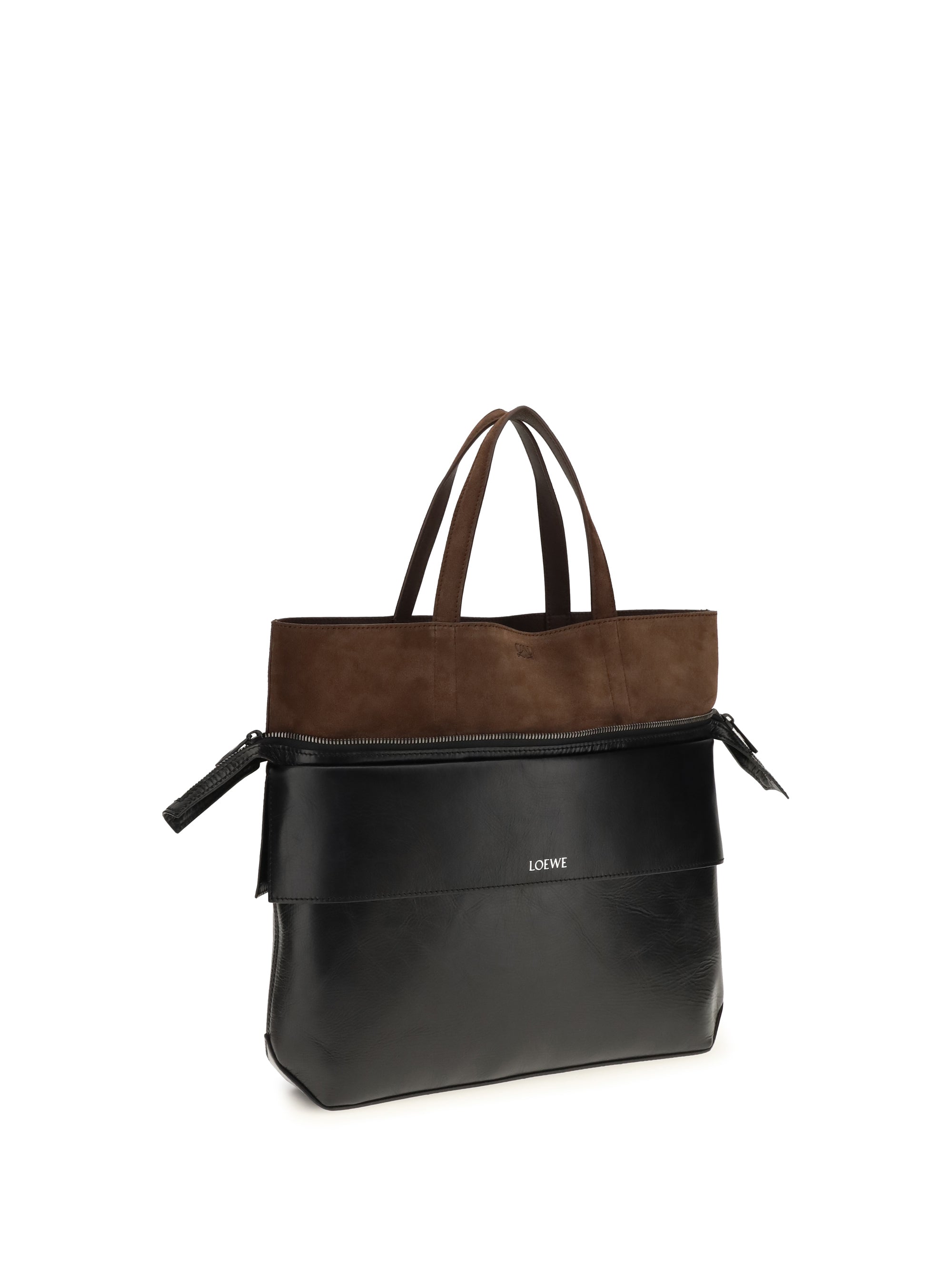 Loewe Men Small Switch Tote Bag In Calfskin