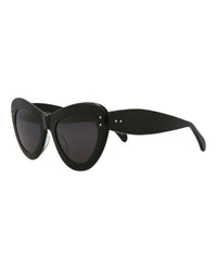 Alaia Alaia Womens Cat Eye Black Black Grey Fashion Designer Eyewear