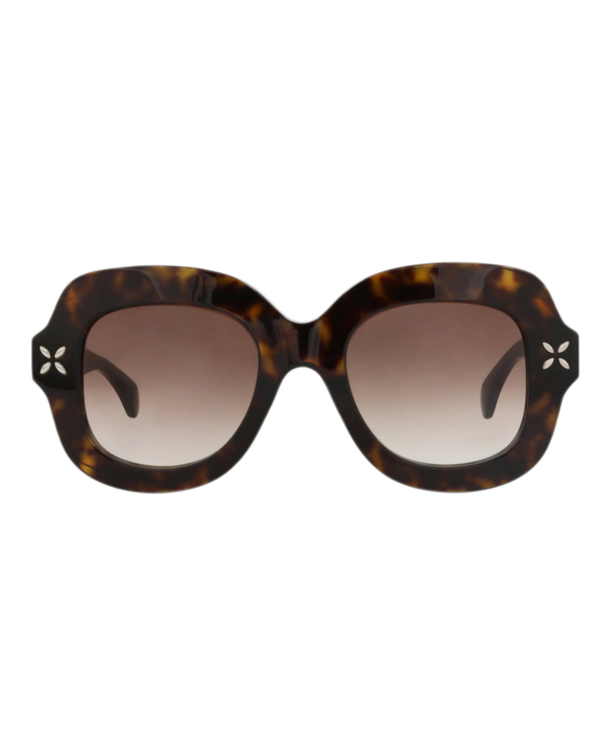 Alaia Alaia Womens Square/Rectangle Havana Havana Brown Fashion Designer Eyewear