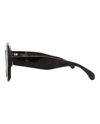 Alaia Alaia Womens Square/Rectangle Havana Havana Brown Fashion Designer Eyewear