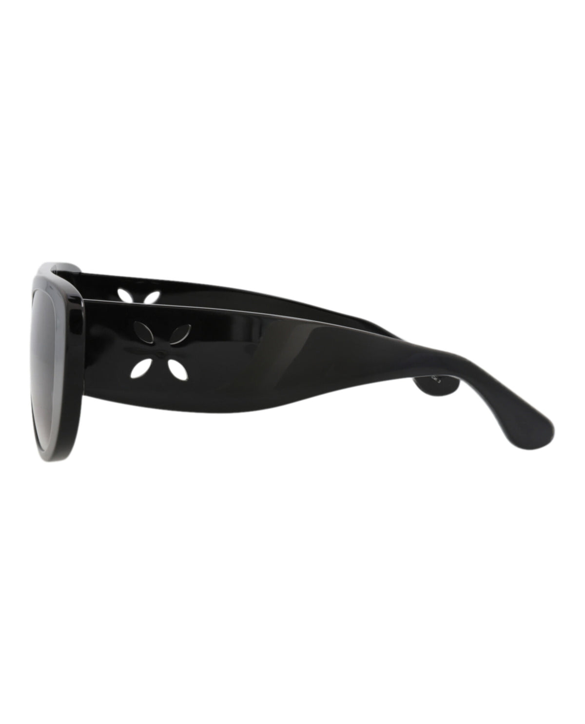 Alaia Alaia Womens Shield/Wrap Black Black Grey Fashion Designer Eyewear