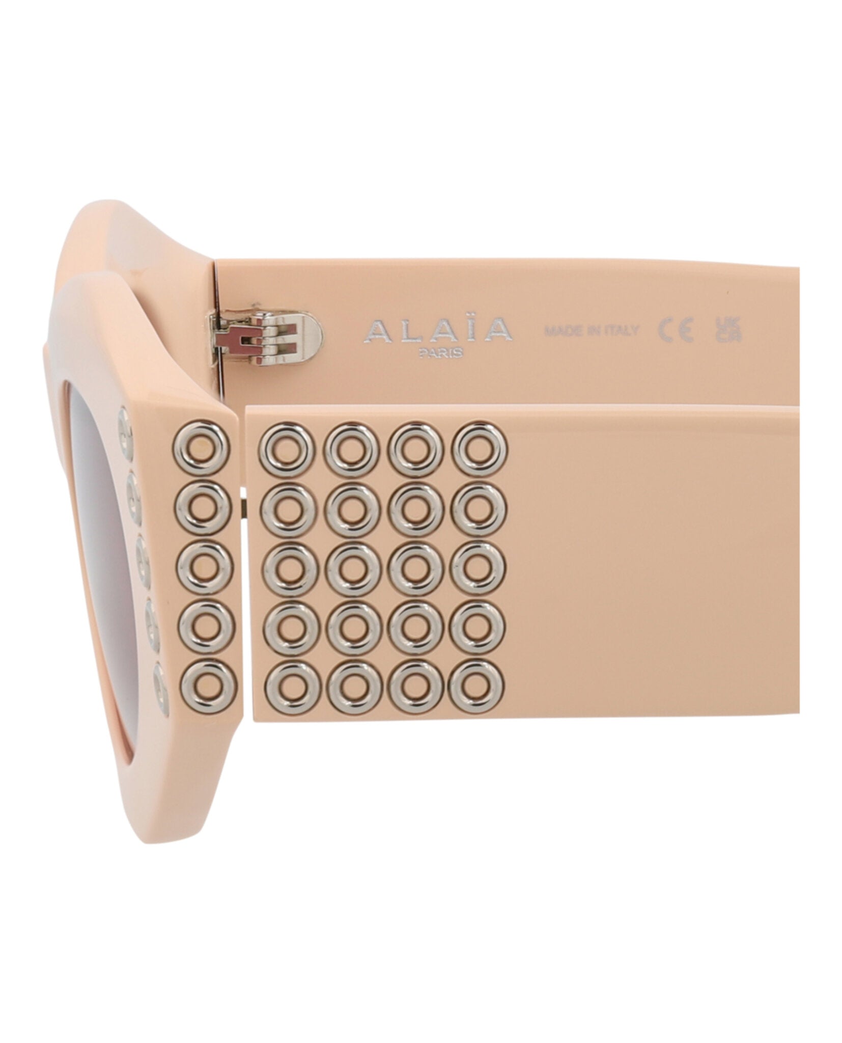Alaia Alaia Womens Round/Oval Pink Pink Red Fashion Designer Eyewear