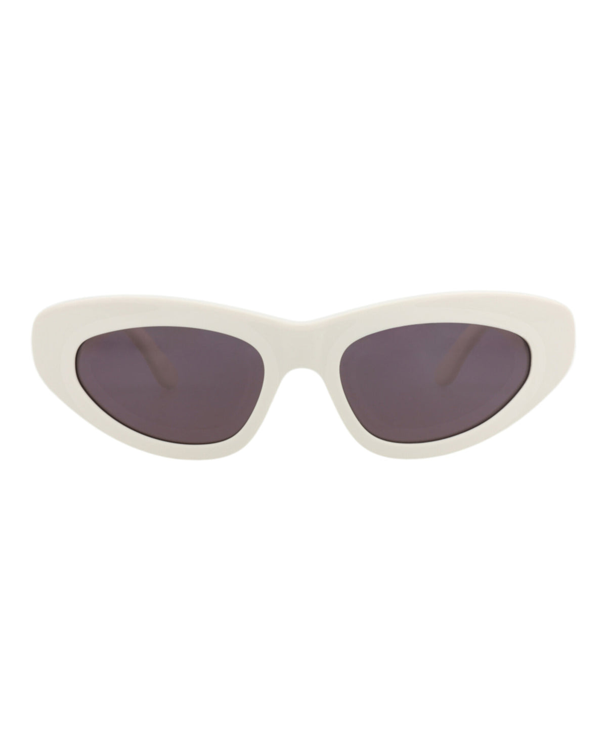 Alaia Alaia Womens Cat Eye Ivory Ivory Grey Fashion Designer Eyewear