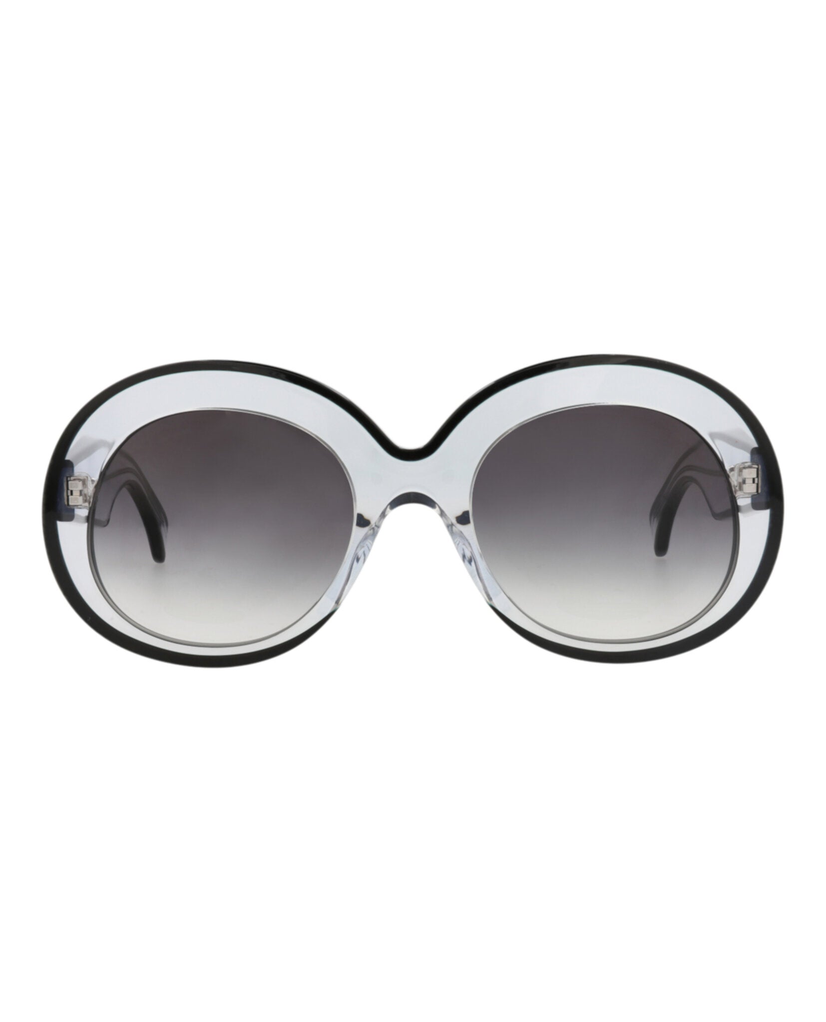 Alaia Alaia Womens Round/Oval Crystal Crystal Grey Fashion Designer Eyewear