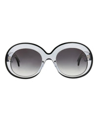 Alaia Alaia Womens Round/Oval Crystal Crystal Grey Fashion Designer Eyewear