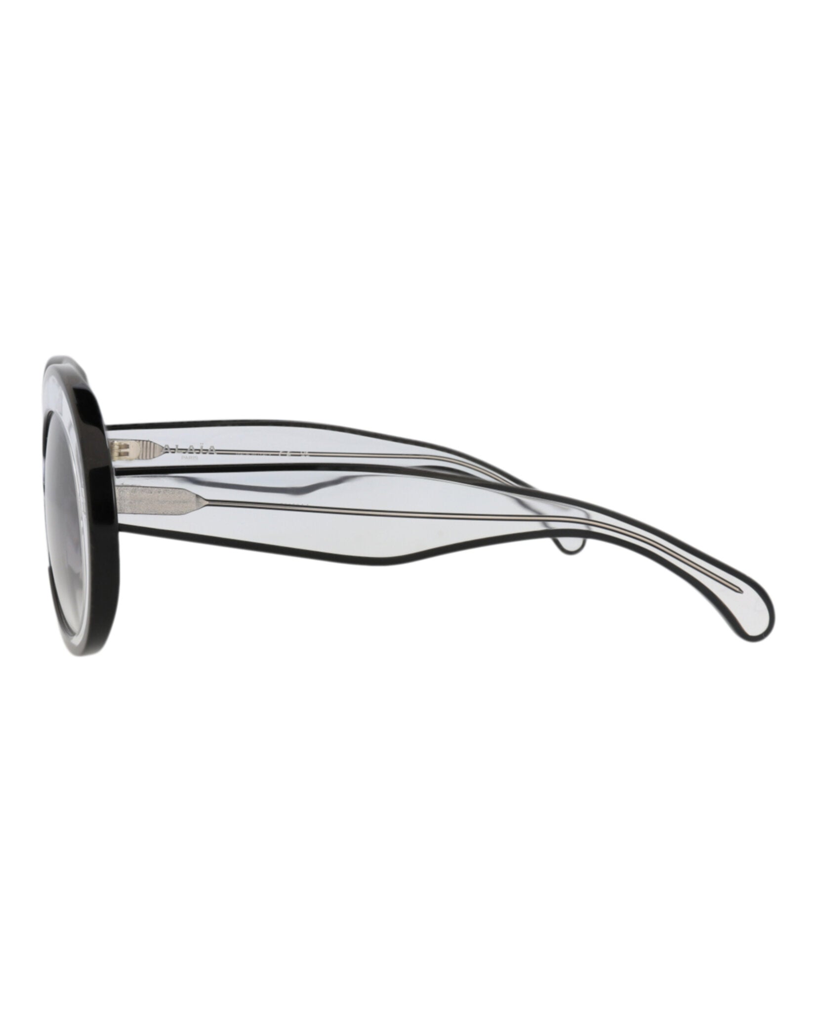 Alaia Alaia Womens Round/Oval Crystal Crystal Grey Fashion Designer Eyewear