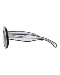 Alaia Alaia Womens Round/Oval Crystal Crystal Grey Fashion Designer Eyewear