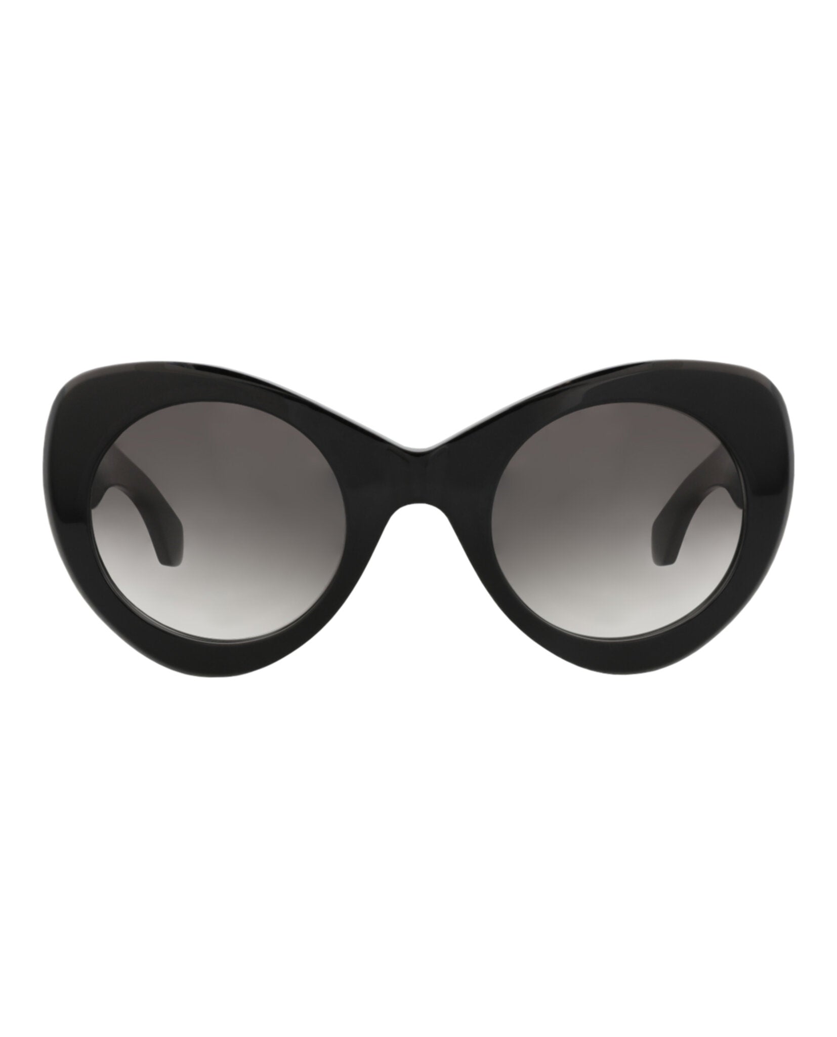 Alaia Alaia Womens Cat Eye Black Black Grey Fashion Designer Eyewear