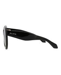 Alaia Alaia Womens Cat Eye Black Black Grey Fashion Designer Eyewear