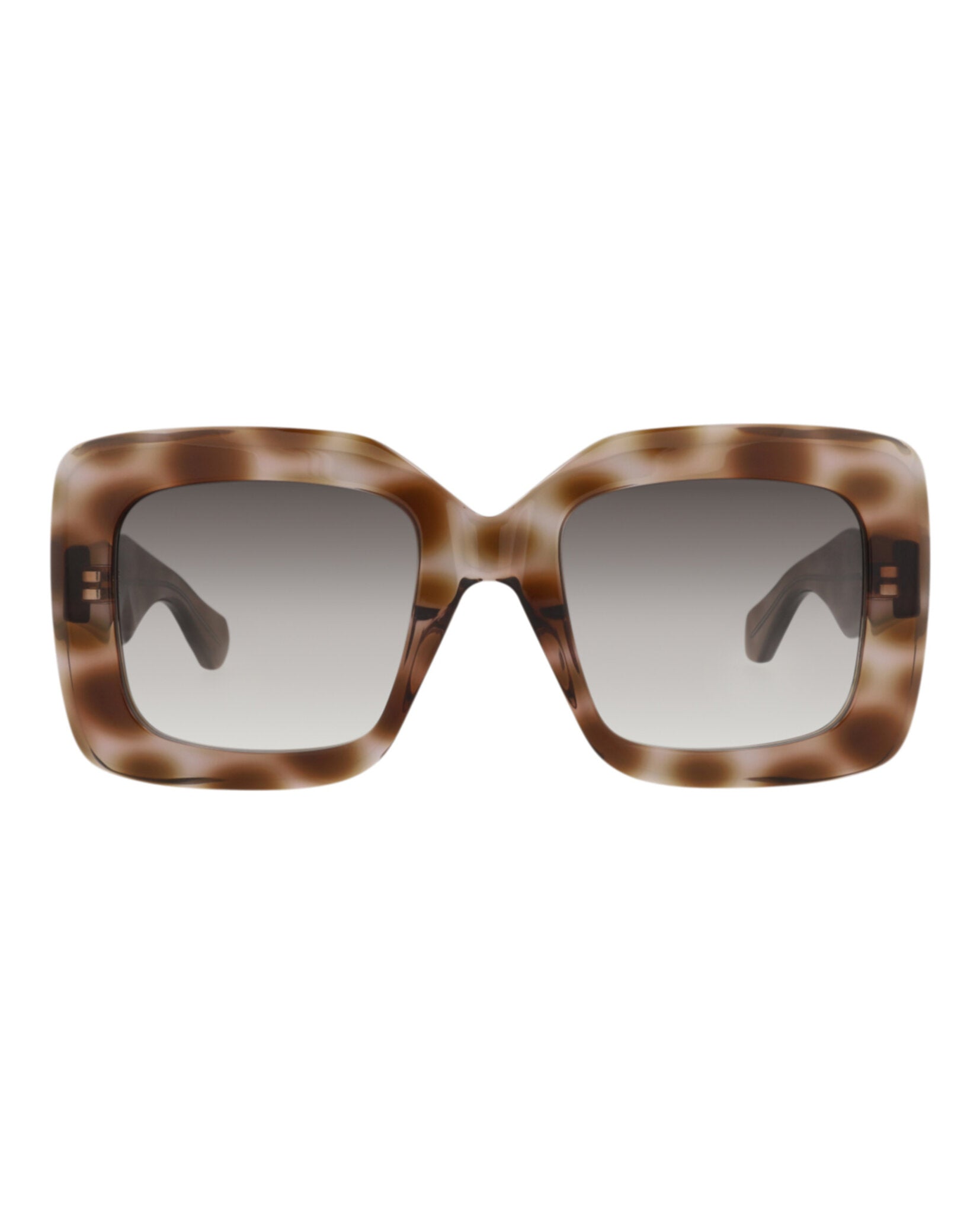 Alaia Alaia Womens Square/Rectangle Havana Havana Grey Fashion Designer Eyewear