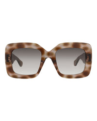 Alaia Alaia Womens Square/Rectangle Havana Havana Grey Fashion Designer Eyewear