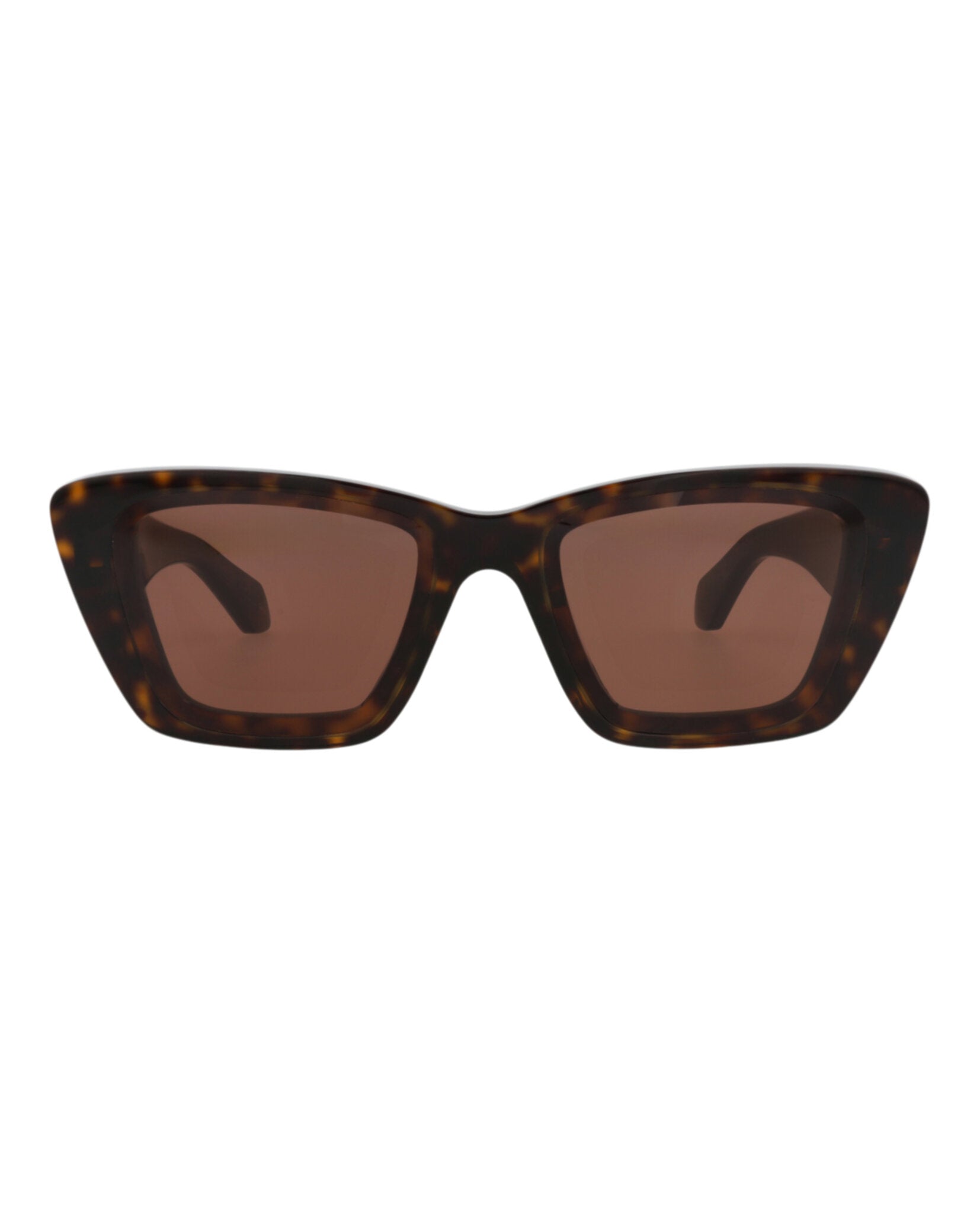 Alaia Alaia Womens Square/Rectangle Havana Havana Brown Fashion Designer Eyewear