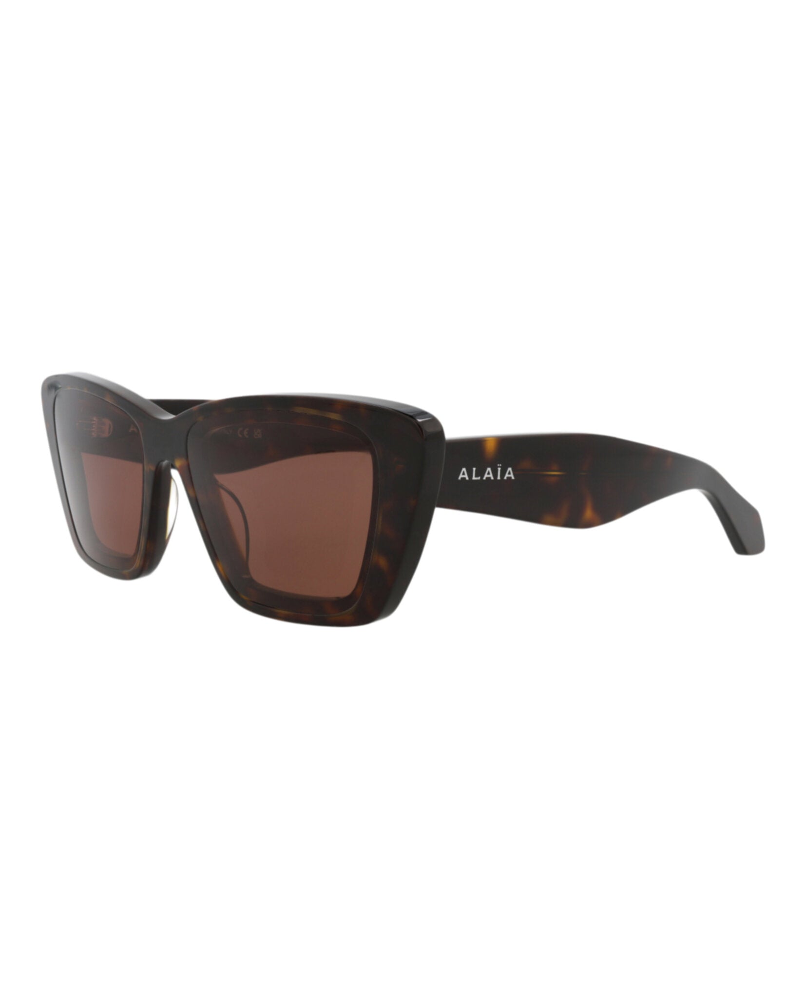 Alaia Alaia Womens Square/Rectangle Havana Havana Brown Fashion Designer Eyewear