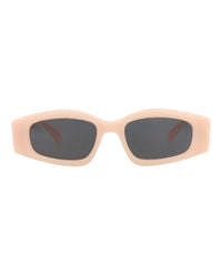 Alaia Alaia Womens Cat Eye Pink Pink Grey Fashion Designer Eyewear