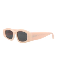 Alaia Alaia Womens Cat Eye Pink Pink Grey Fashion Designer Eyewear