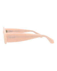 Alaia Alaia Womens Cat Eye Pink Pink Grey Fashion Designer Eyewear
