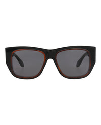 Alaia Alaia Womens Square/Rectangle Black Black Grey Fashion Designer Eyewear
