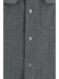 Brunello Cucinelli Men Virgin Wool Shirt
