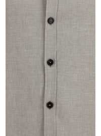 Zegna Men Cashmere, Linen, And Silk Overshirt
