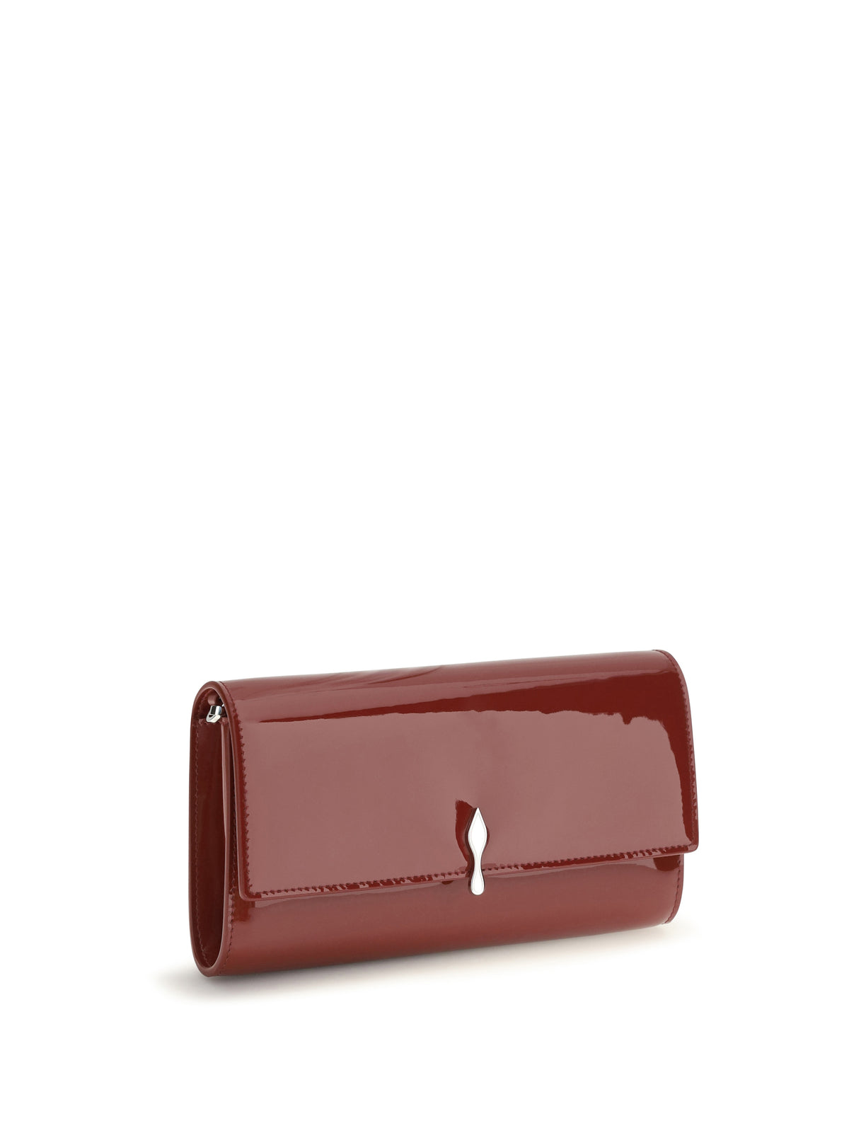 Christian Louboutin Women Bettina Patent Leather Chain Wallet