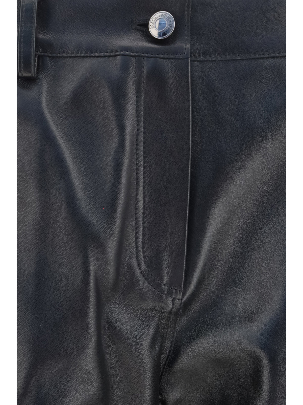 MAGDA BUTRYM Magda Butrym Women Straight-Leg Leather Pants