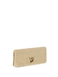 PINKO Pinko Women Love Bag Click Soft Horizontal Classic In Raffia