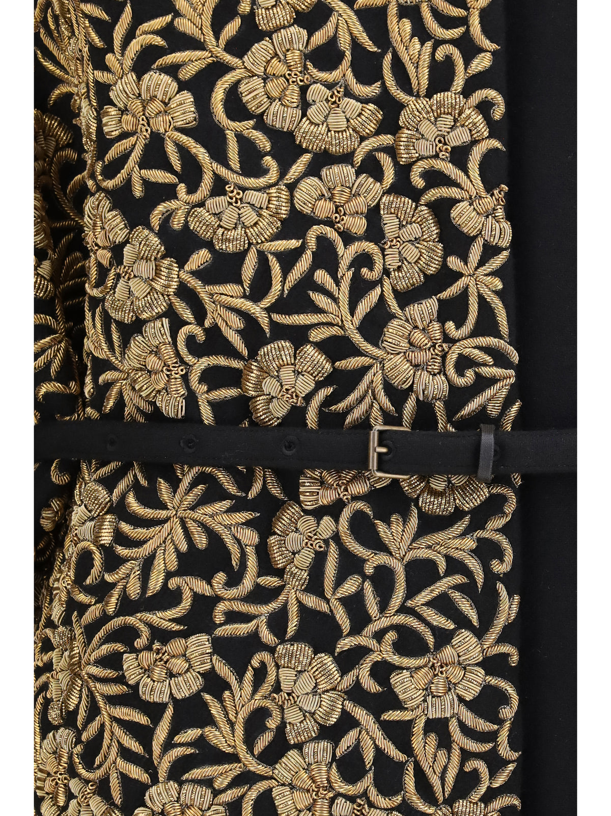 Dries Van Noten Women Alpaca And Wool Coat With Embroidery