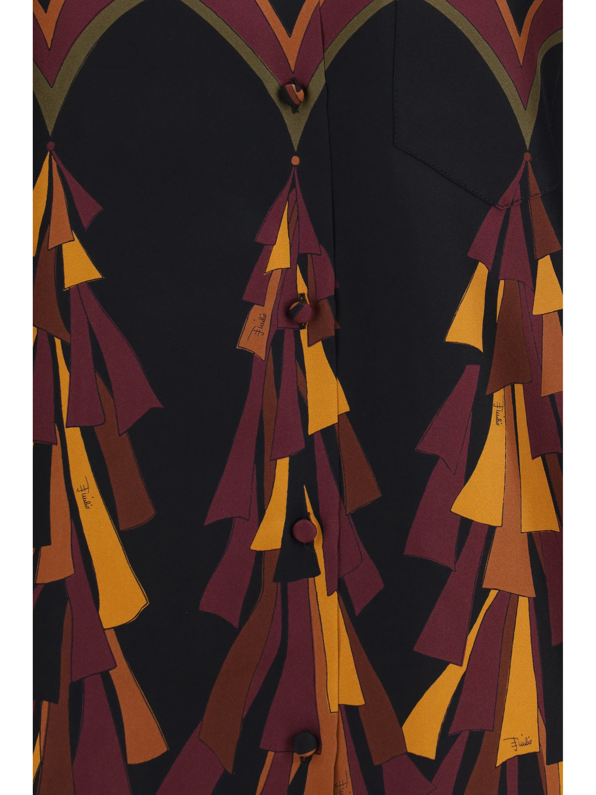 PUCCI Pucci Women Silk Shirt In Baiadera Print