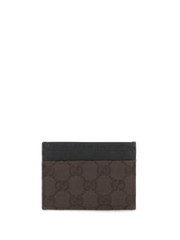 GUCCI Gucci Women Gg Fabric Card Holder