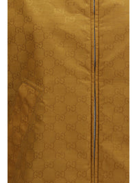 Gucci Women Short Technical Jacquard Jacket With All-Over Gg Motif