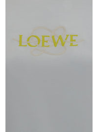 LOEWE Loewe Women Cotton Blend T-Shirt With Embroidered Logo